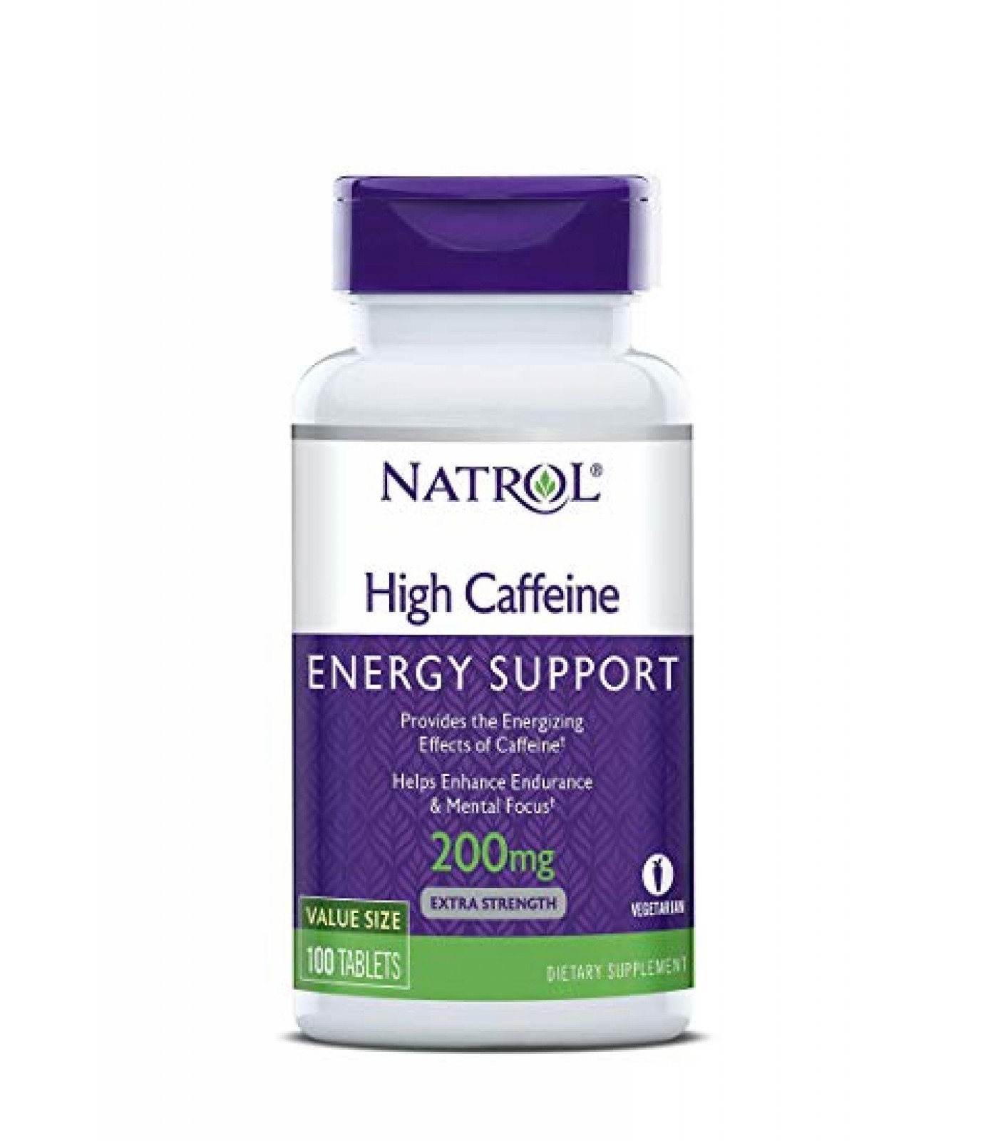 Natrol - High Caffeine 200mg. / 100 tab